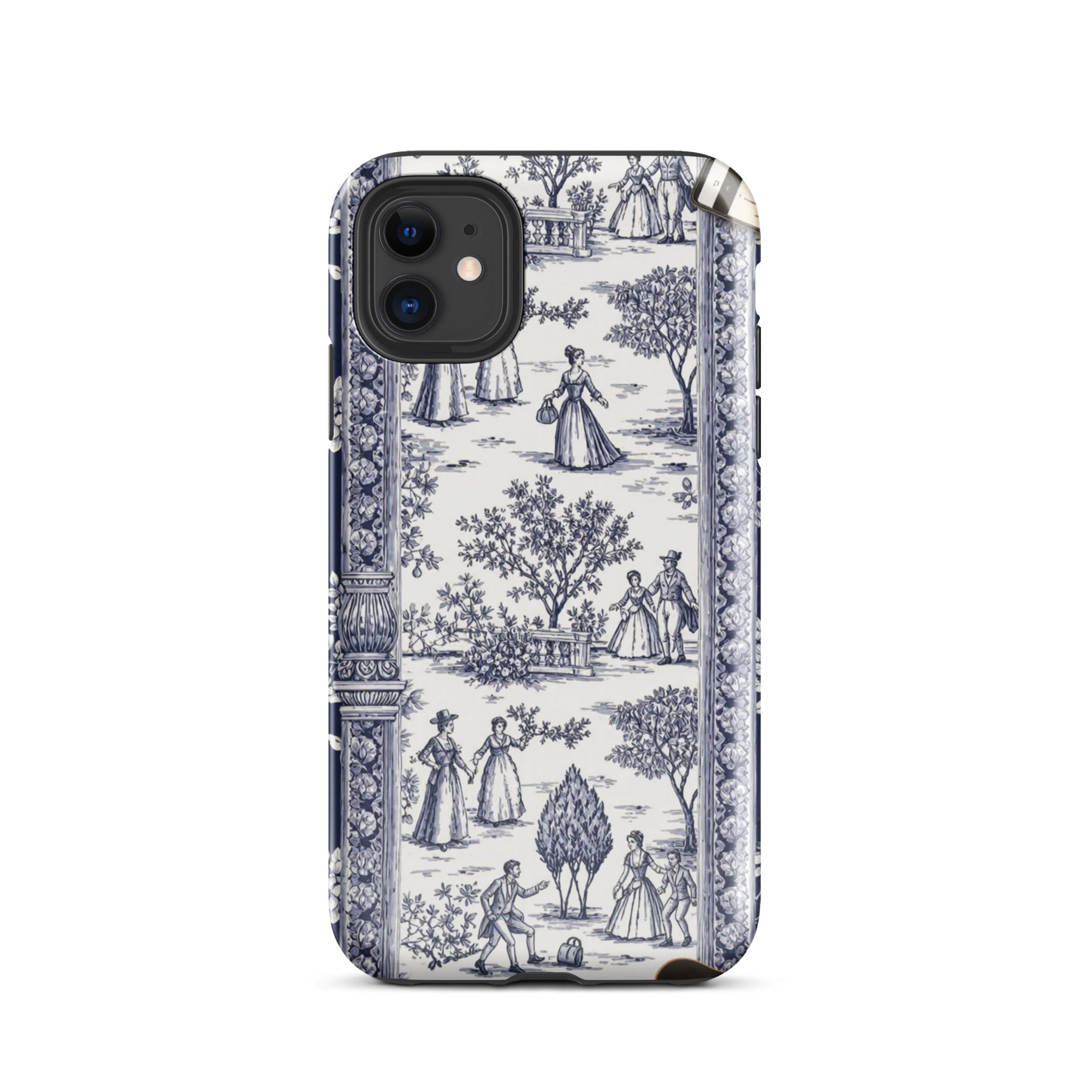 Étui « Toile de Jouy revisitée »